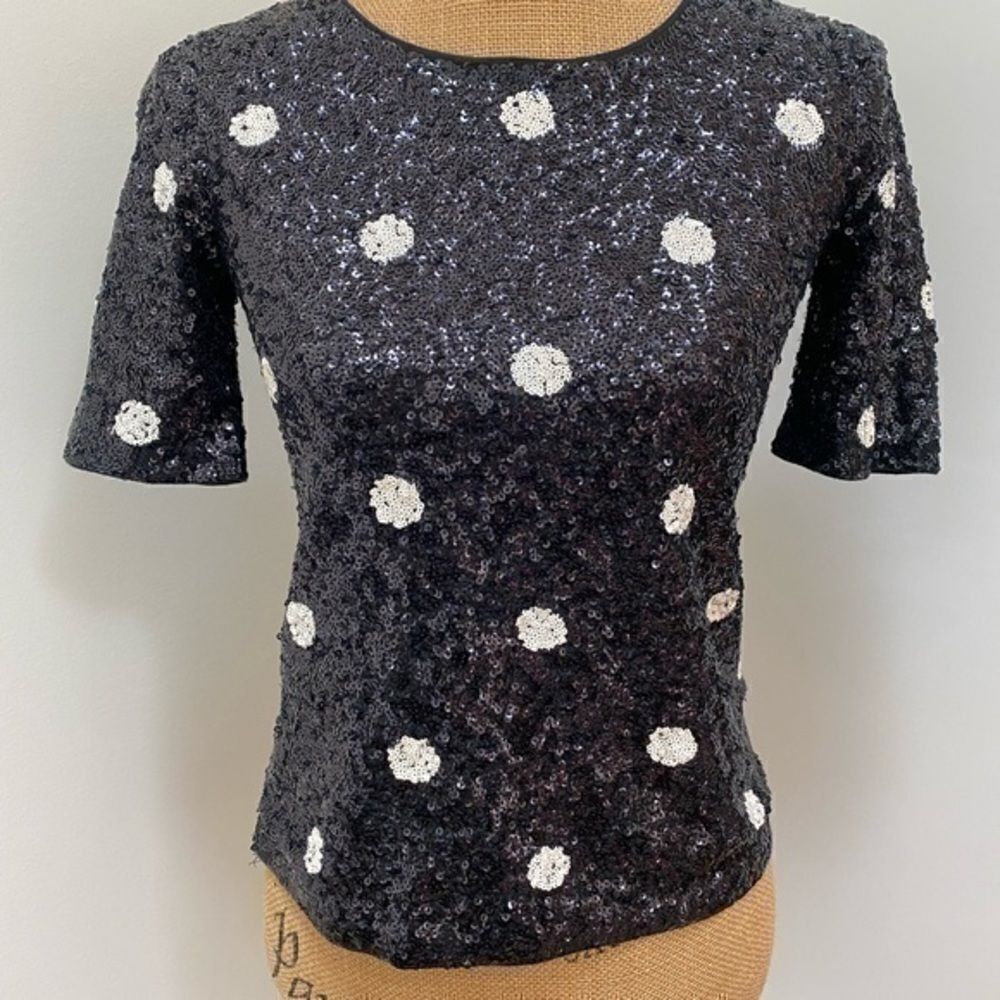 J. Crew sequenced top size xxs